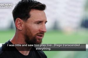 谦逊这一块！梅西谈GOAT：马拉多纳是最伟大的偶像，他已超越一切