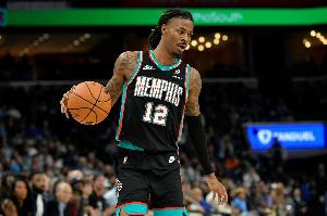 冲击力有但得分不稳！莫兰特16中5&罚球9中8拿18分 另有6板10助